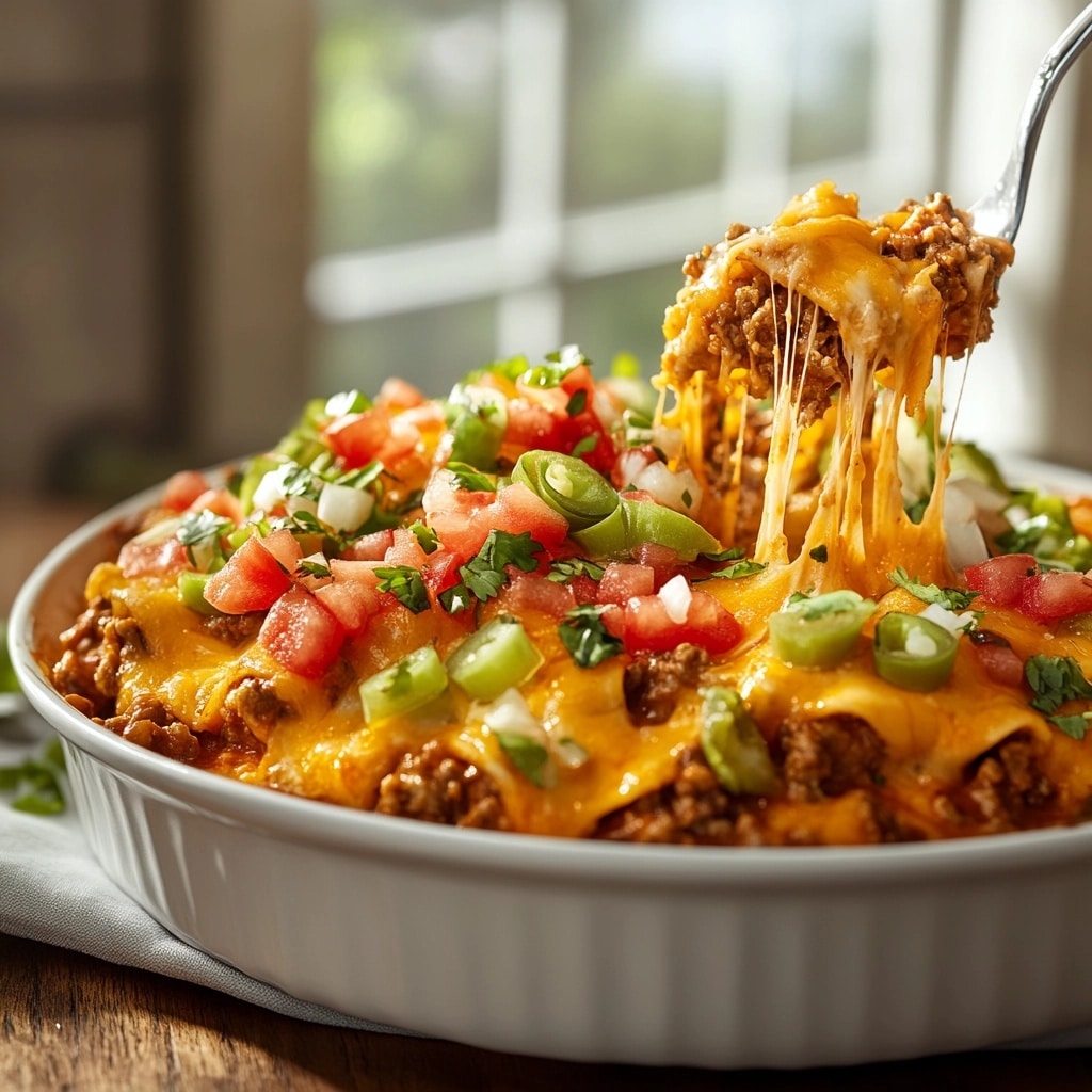 Walking Taco Casserole