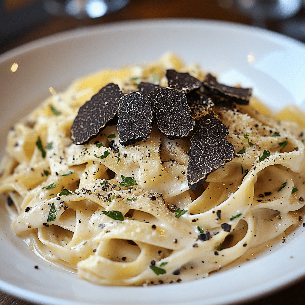 Truffle pasta recipe