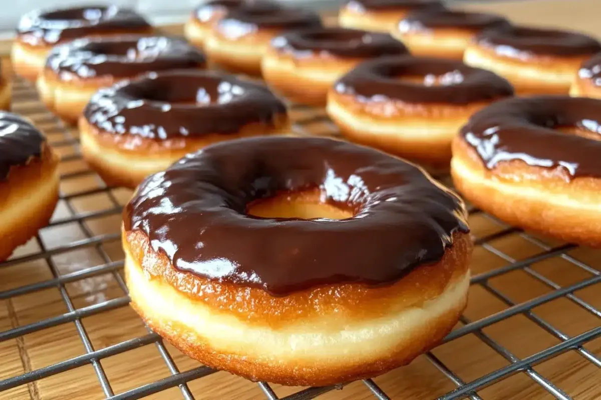 Boston cream donut