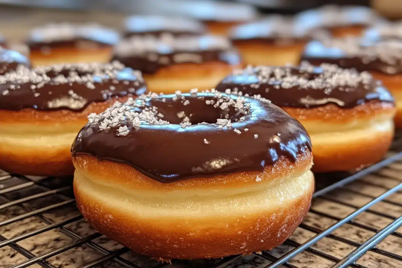 Boston cream donut